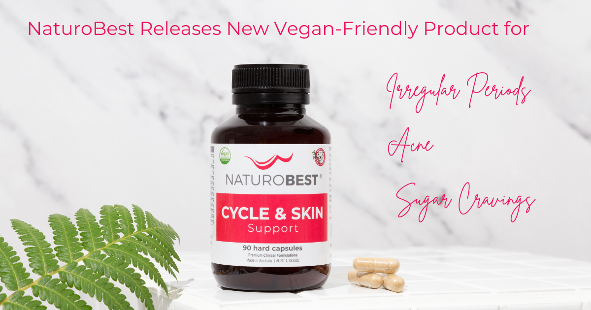 NaturoBest Releases New Vegan Friendly Cycle & Skin Support