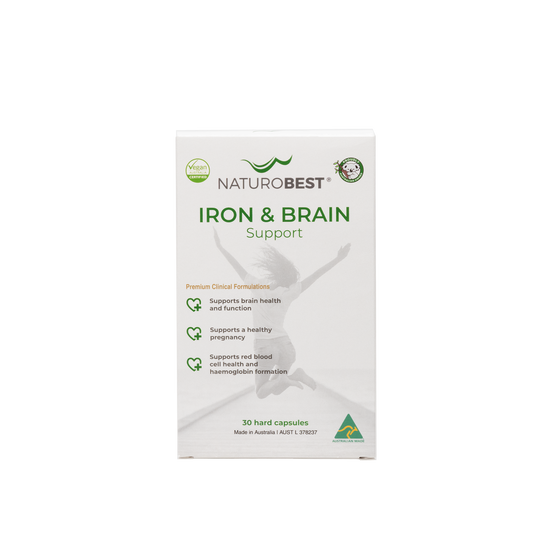 Iron & Brain Support 50% Off!