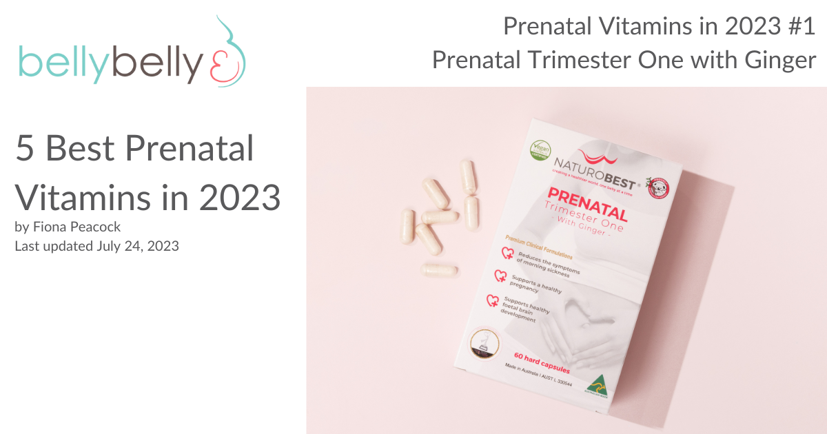 5 Best Prenatal Vitamins in 2023 - Belly Belly