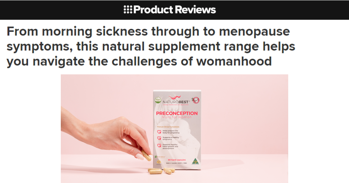 From morning sickness through to menopause symptoms, this natural supplement range helps you navigate the challenges of womanhood - Nine