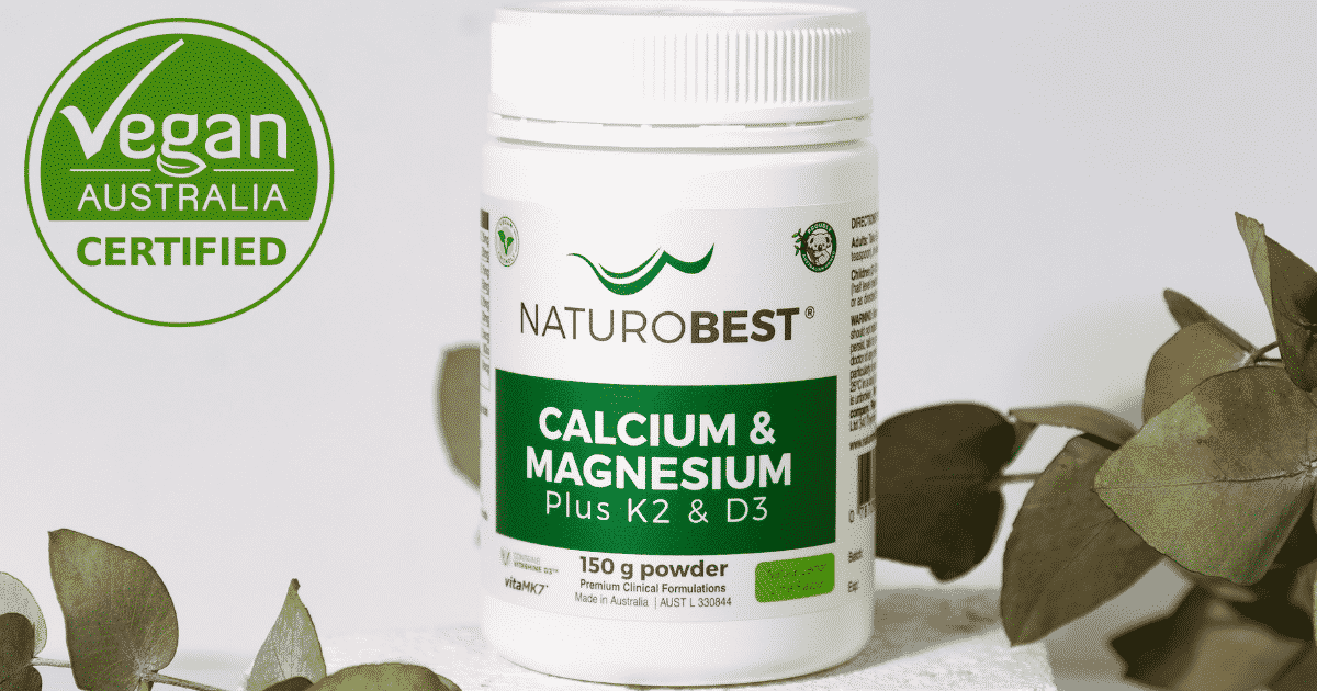 Vegan Australia Certified Calcium and Magnesium Supplement