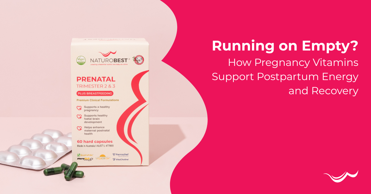 Running on Empty? How Pregnancy Vitamins Support Postpartum Energy and Recovery