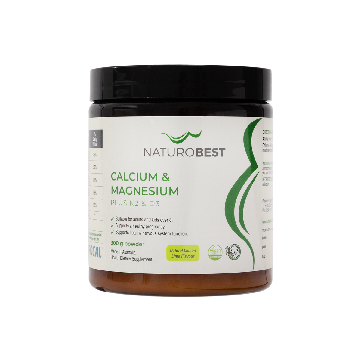 Calcium & Magnesium + K2 & D3