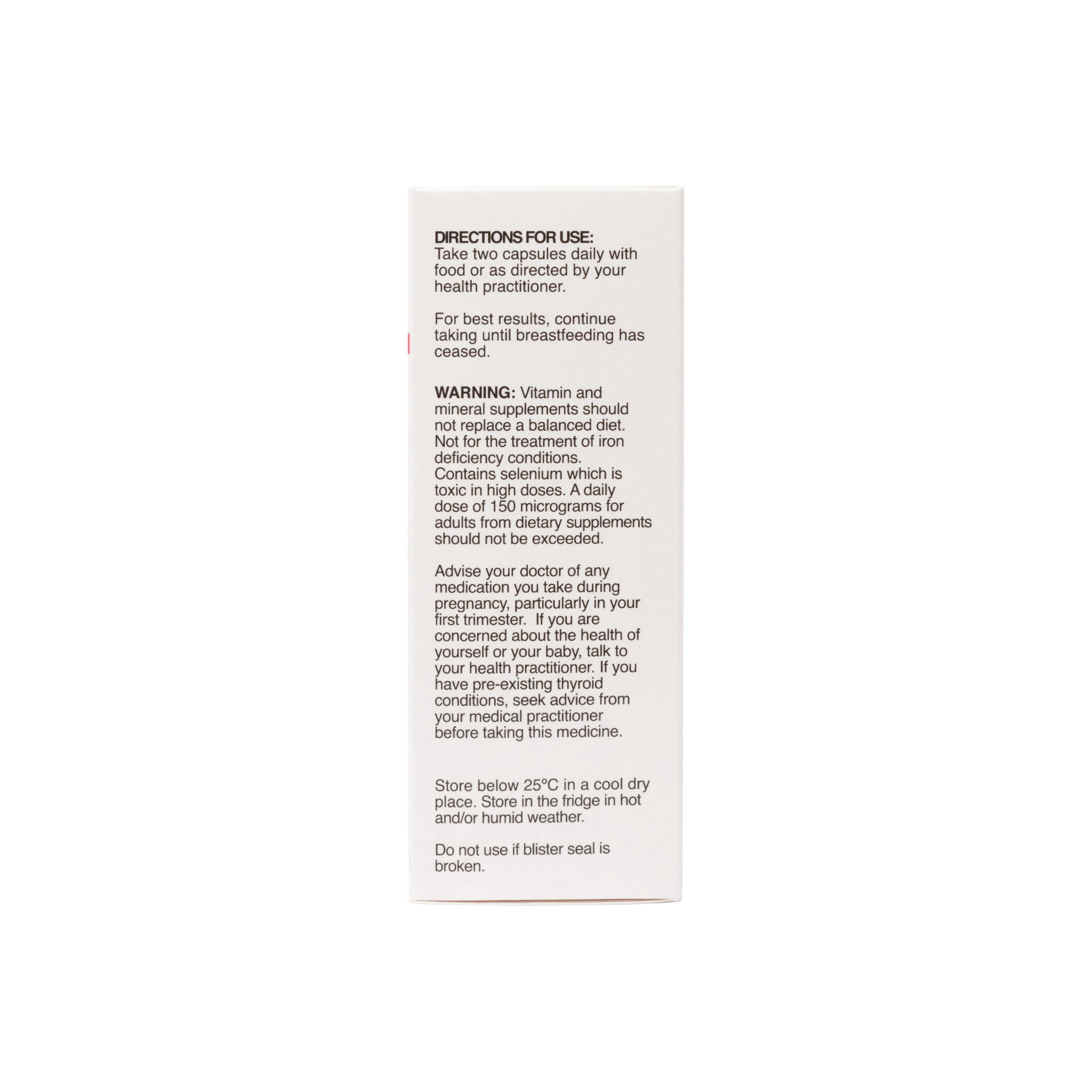 Prenatal Trimester 2 & 3 Plus Breastfeeding | Pregnancy & Breastfeeding Vitamins