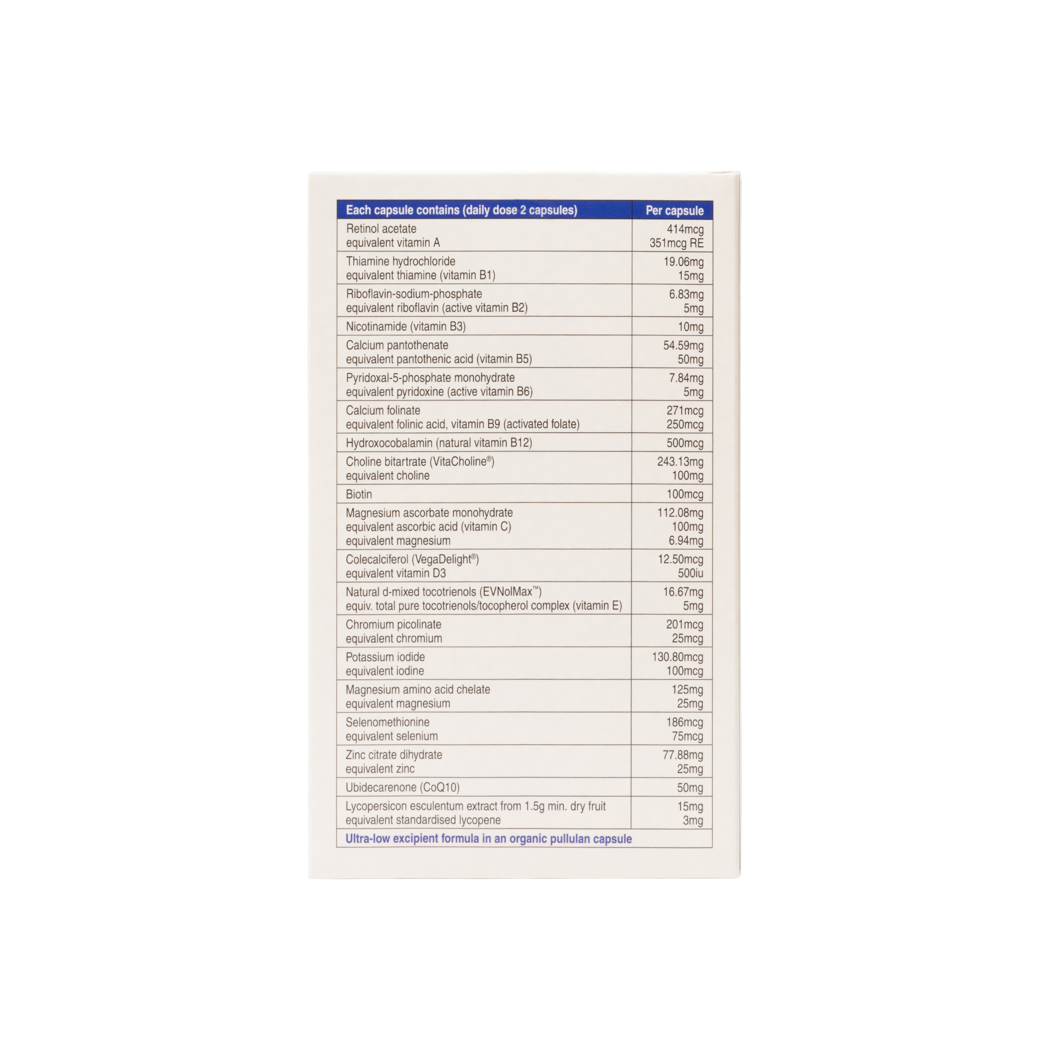 Preconception Multi For Men