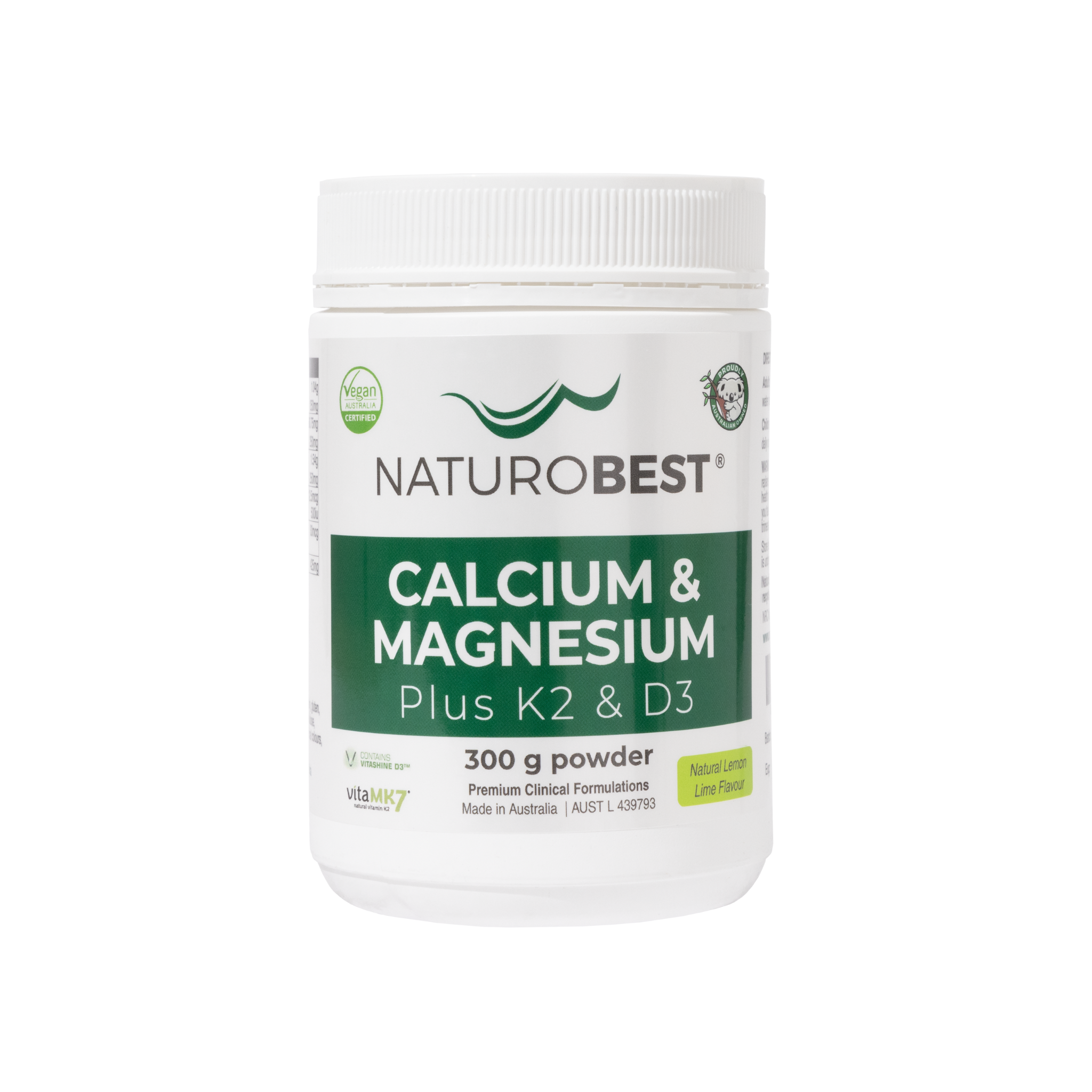 Calcium & Magnesium Plus K2 & D3 300gms - Carton | Stock due in June 2025