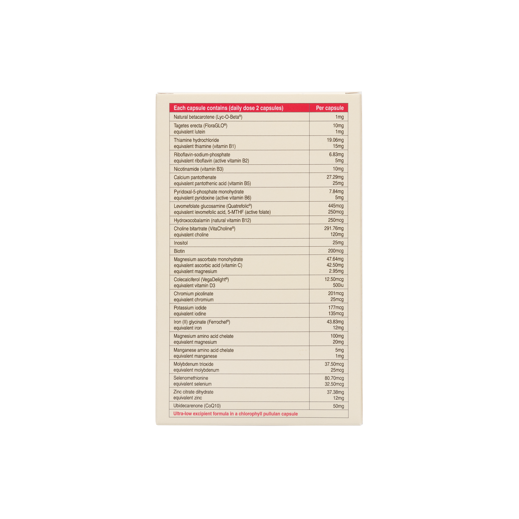 Preconception Multi For Women