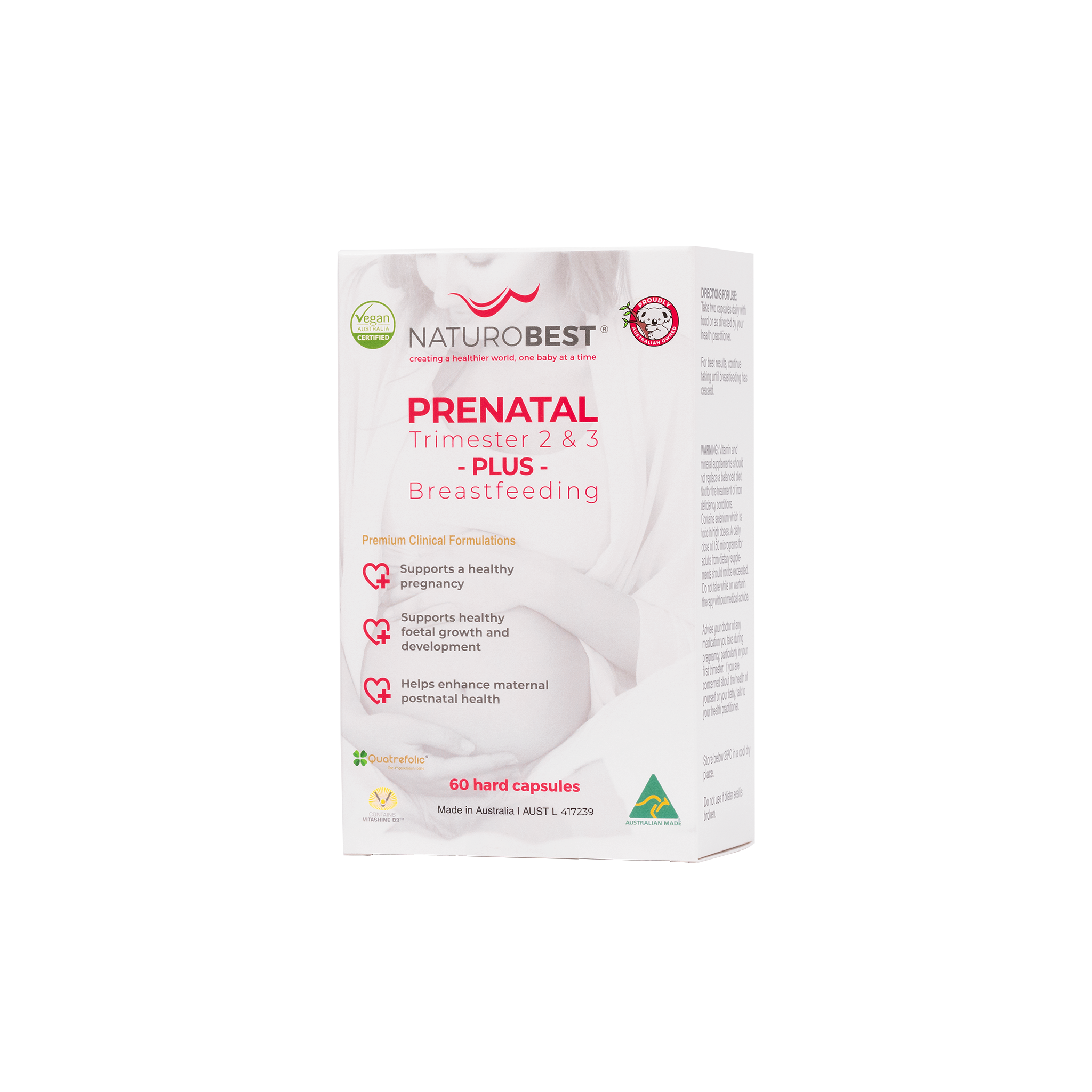 Prenatal Trimester 2 & 3 Plus Breastfeeding - Carton