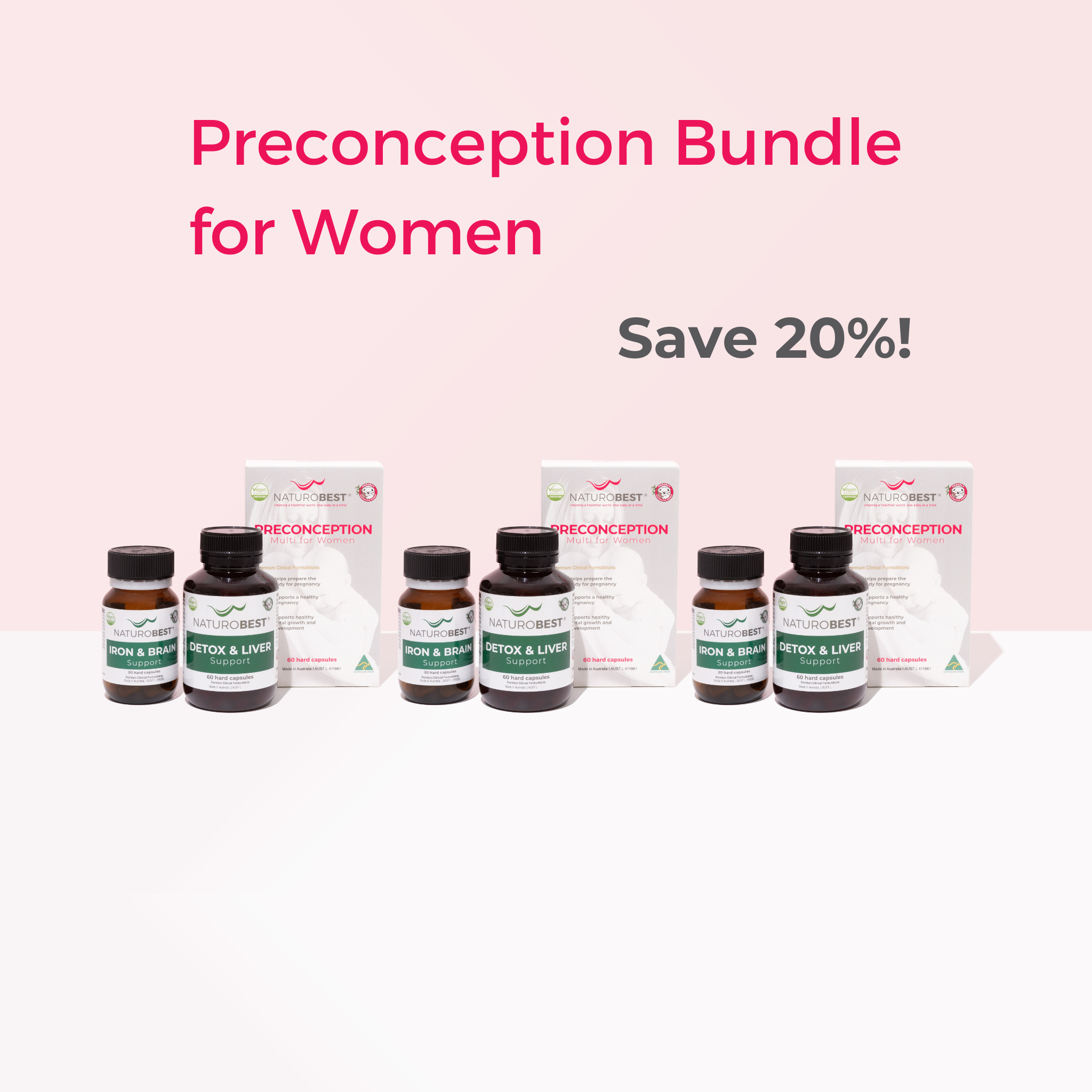 Preconception Bundle for Women | Save 20%!