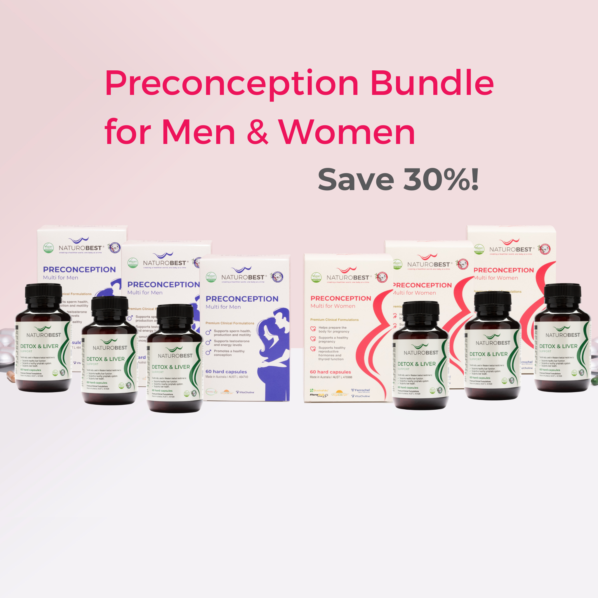 Preconception Bundle for Men & Women | Save 30%!
