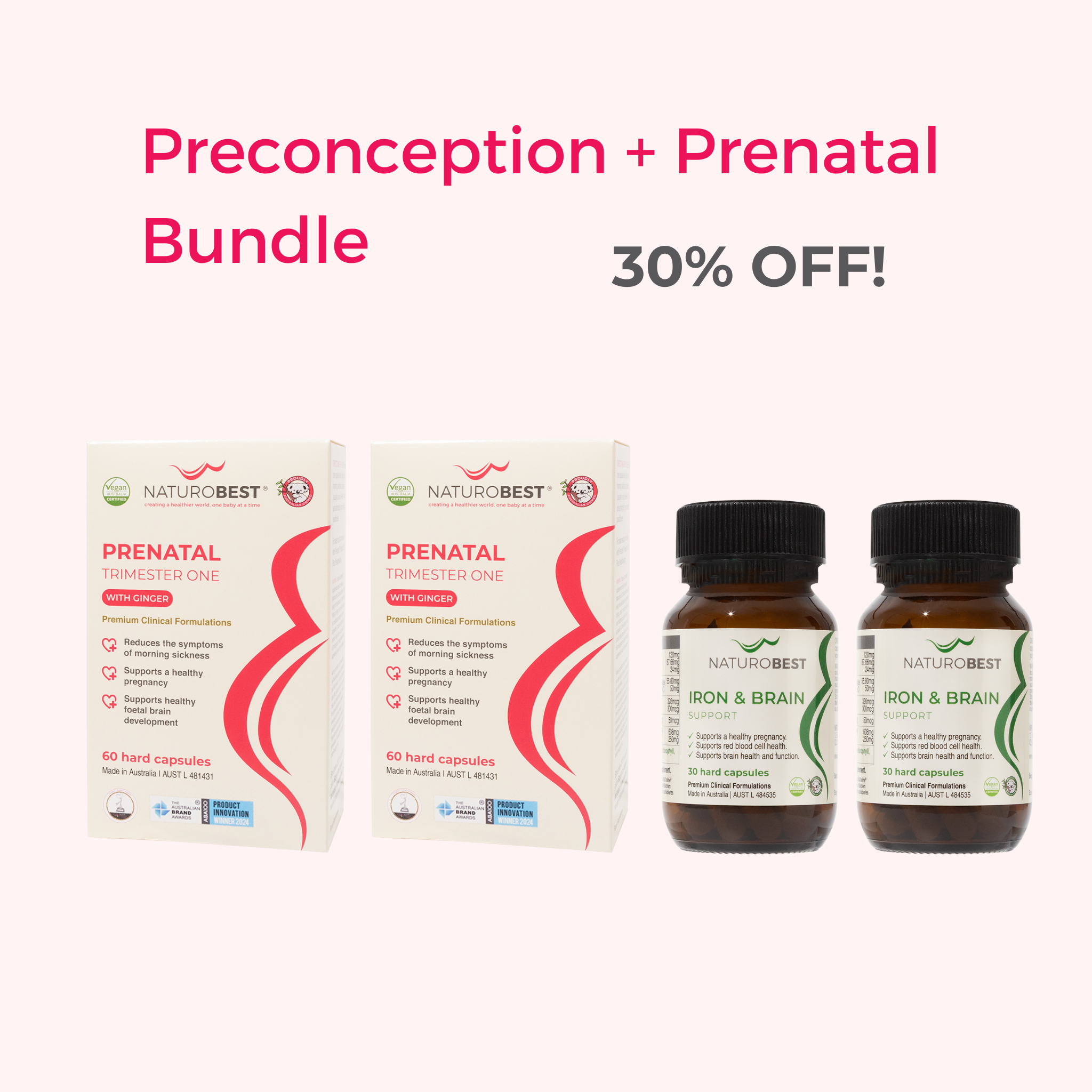 Preconception and Trimester One Bundle