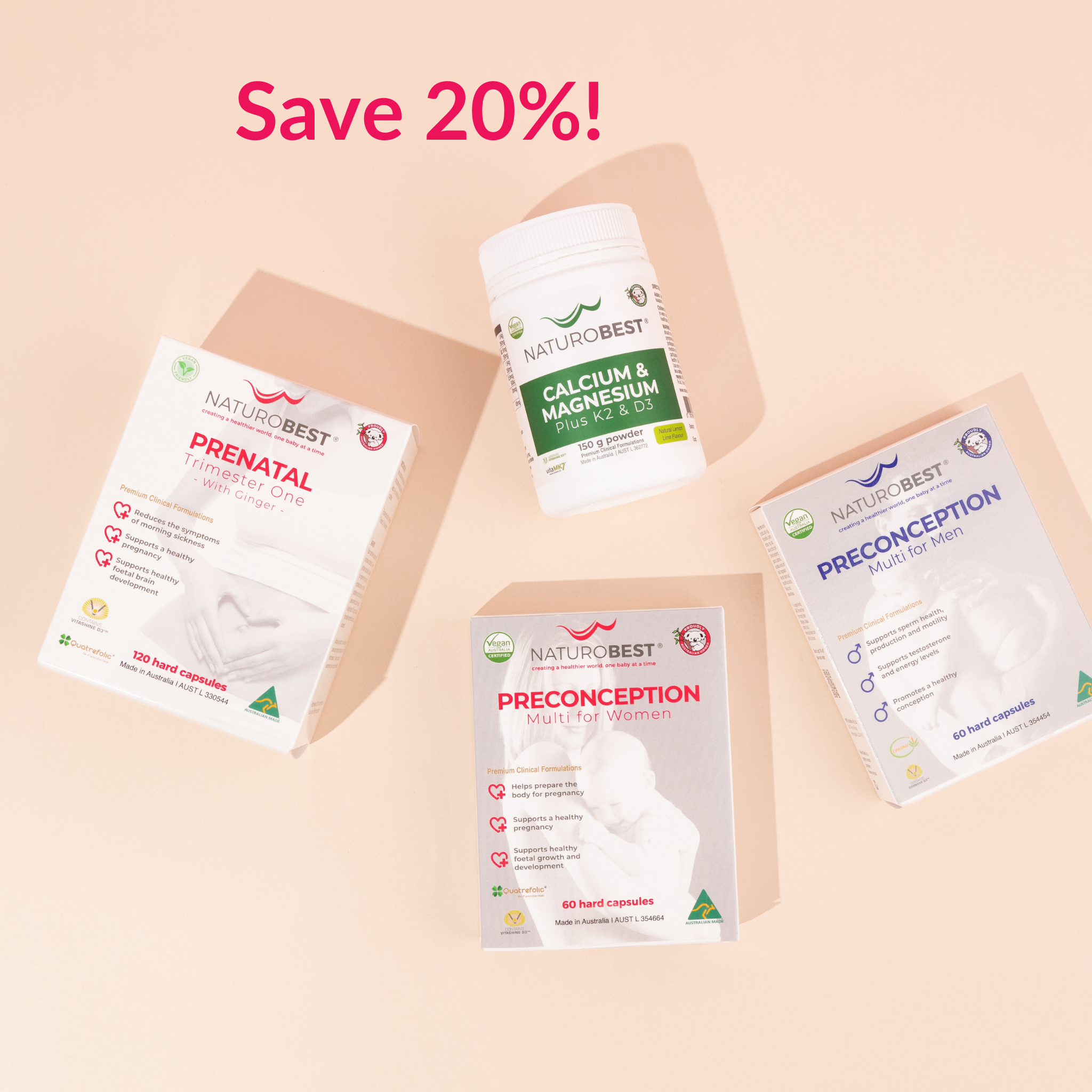 Preconception to Pregnancy Bundle | Save 20%!