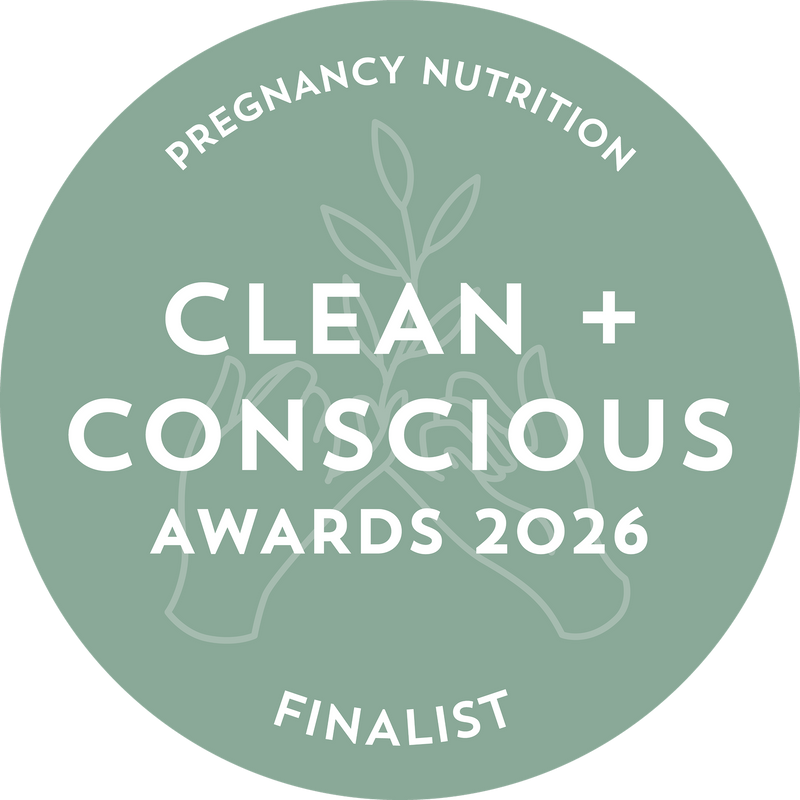 Clean + Conscious Awards 2026 Finalist, Pregnancy Nutrition