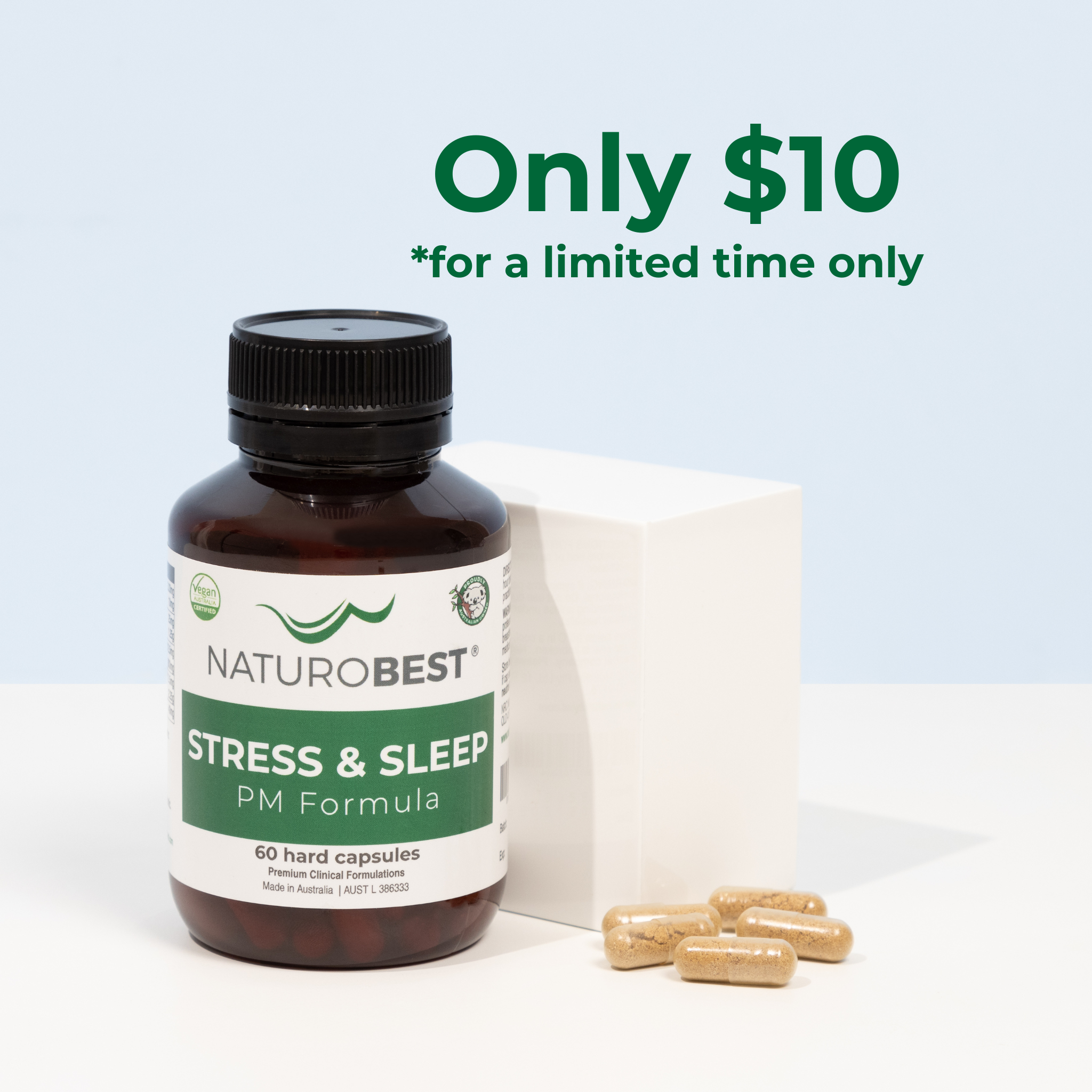Stress & Sleep PM Formula | With Ashwagandha