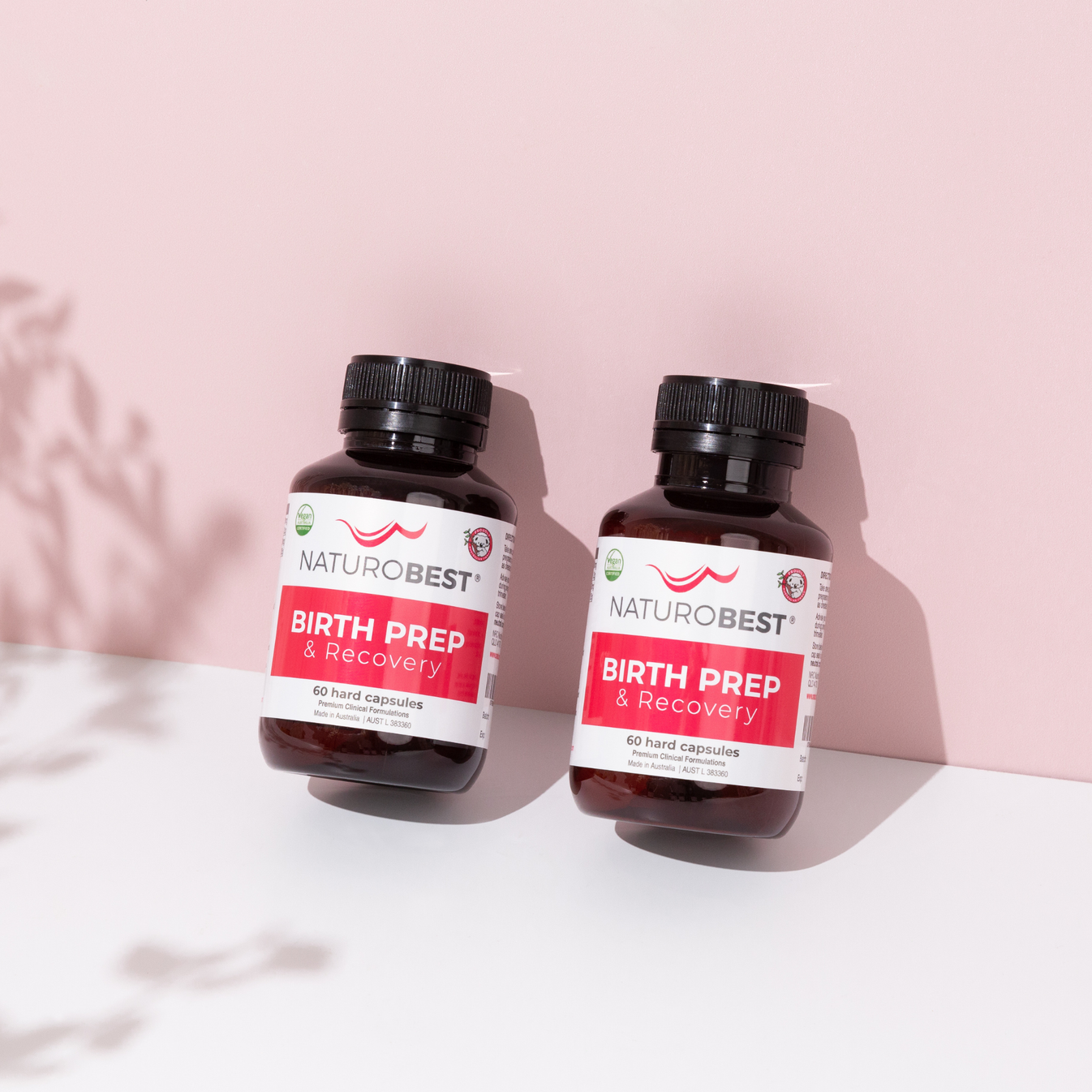 NaturoBest Birth Prep & Recovery Raspberry Leaf & Squaw Vine