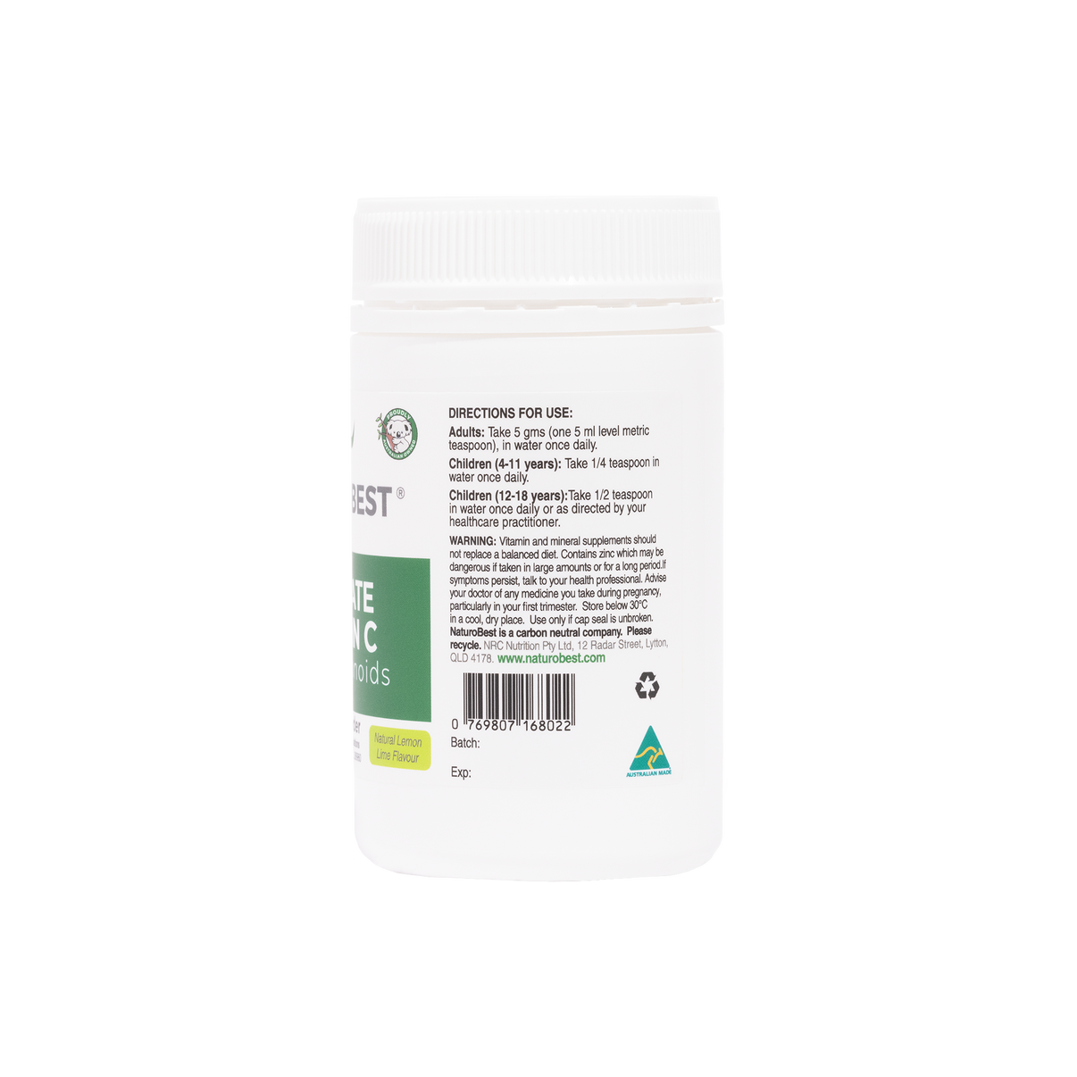 Ultimate Vitamin C & Bioflavonoids Vitamin C & Quercetin Powder